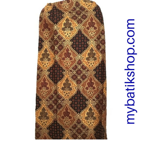 Batik for Misses - Classic Brown Sarong Skirt