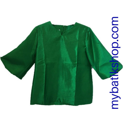 Ethnic Taffeta Yeti Green