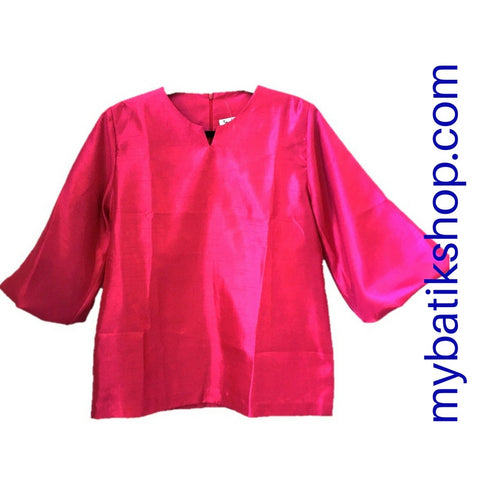 Ethnic Taffeta Yeti Hot Pink