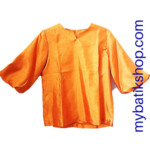 Ethnic Taffeta Yeti Orange