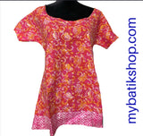 Batik Doby Bright Sunkiss Top