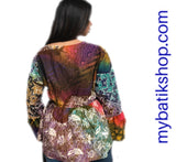 Batik Tulis Abstract Yogya Top Long-sleeves