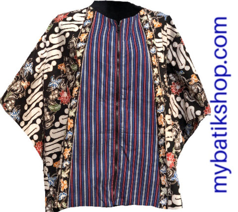 Batik Tulis Lurik Blazer Oversize